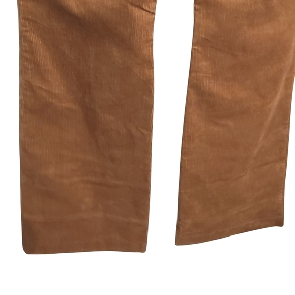 Boden | Women's Spiced Latte Brown High Rise Flared Corduroy Pants (US Size 8L) - Picture 12 of 13